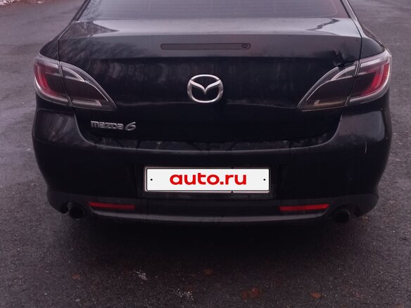 2010 Mazda 6 II (GH) Рестайлинг, чёрный, 900000 рублей - вид 6