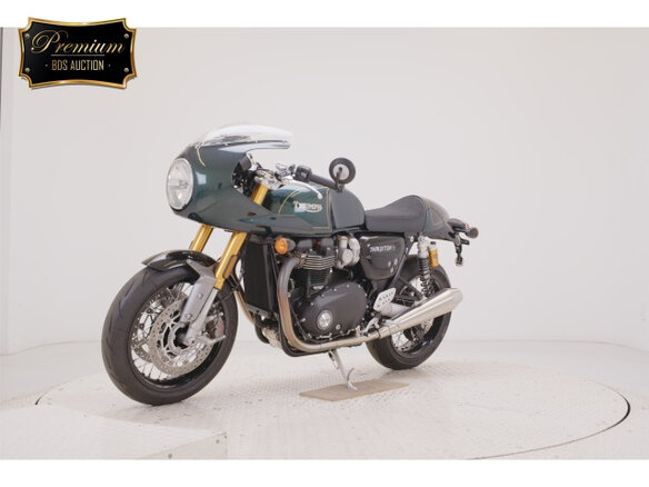 2024 Triumph Thruxton, зелёный, 1445000 рублей - вид 3