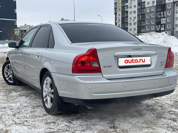 2005 Volvo S80 I Рестайлинг, серебристый, 599000 рублей - вид 5
