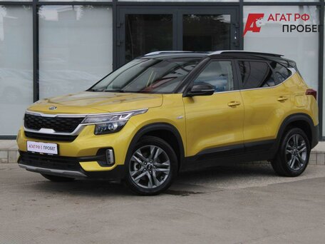 2020 Kia Seltos I, жёлтый, 2195000 рублей, вид 1