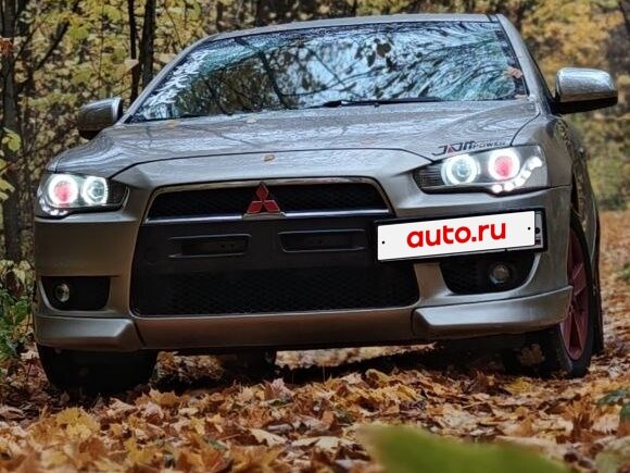 2008 Mitsubishi Lancer X, бежевый, 1000000 рублей - вид 20