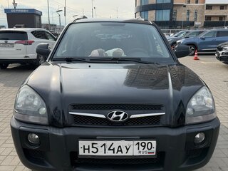 2008 Hyundai Tucson I, чёрный, 660000 рублей, вид 1