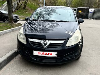 2007 Opel Corsa D, чёрный, 220000 рублей, вид 1