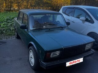 2010 Lada (ВАЗ) 2107, зелёный, 99990 рублей, вид 4