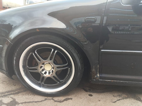 2002 Volkswagen Golf IV, чёрный, 284000 рублей, вид 3