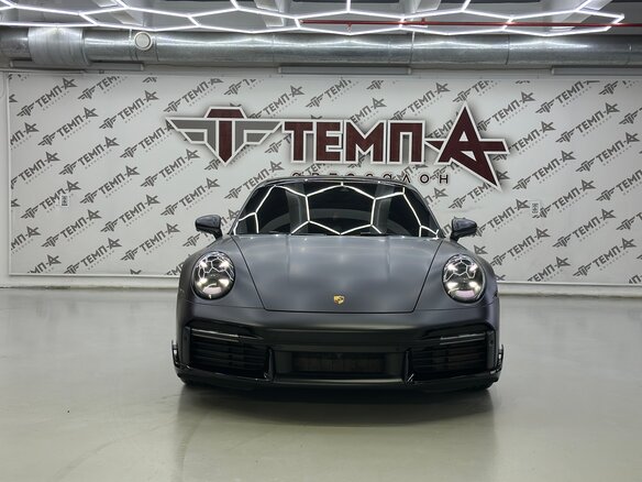 2021 Porsche 911 Turbo VIII (992), чёрный, 19500000 рублей - вид 7