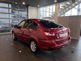 2020 Lada (ВАЗ) Granta I Рестайлинг, красный, 470000 рублей, вид 5
