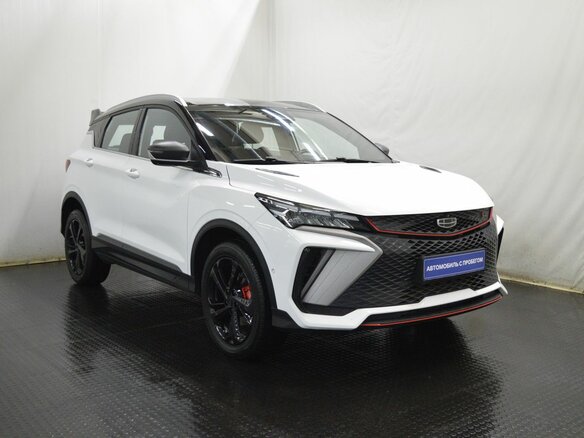 2024 Geely Coolray I Рестайлинг, белый - вид 2