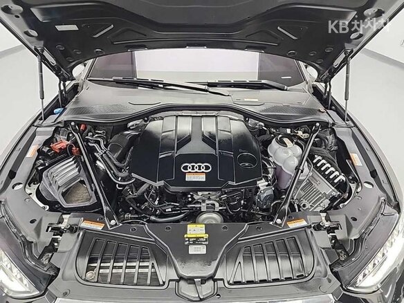 2023 Audi A8 50 TDI IV (D5) Рестайлинг, чёрный - вид 19