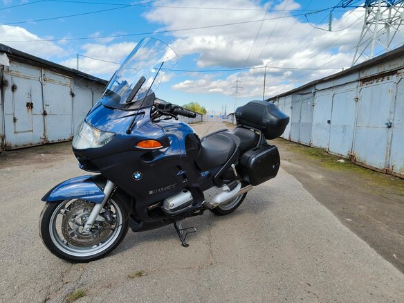 2003 BMW R 1150 RT, синий, 450000 рублей - вид 13
