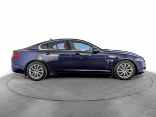 2014 Jaguar XF I Рестайлинг, синий, 1525000 рублей, вид 4