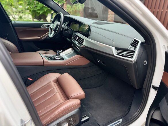 2021 BMW X6 30d III (G06), белый, 7590000 рублей - вид 8