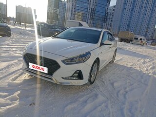 2020 Hyundai Sonata VII (LF) Рестайлинг, белый, 1399000 рублей, вид 1