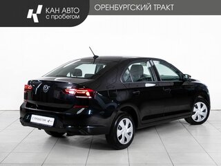 2021 Volkswagen Polo VI, чёрный, 1548000 рублей, вид 3
