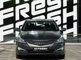 2016 Hyundai Solaris I Рестайлинг, серый, 999000 рублей, вид 3