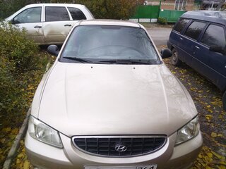 2005 Hyundai Accent ТагАЗ II, бежевый, 300000 рублей, вид 1
