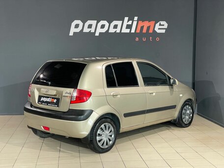 2008 Hyundai Getz I Рестайлинг, бежевый, 449000 рублей, вид 3