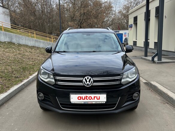 2013 Volkswagen Tiguan I Рестайлинг, чёрный, 1510000 рублей - вид 1