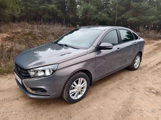 2018 Lada (ВАЗ) Vesta I, серый, 890000 рублей, вид 1