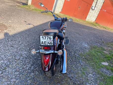 2008 Yamaha XVS1300, красный, 830000 рублей, вид 3