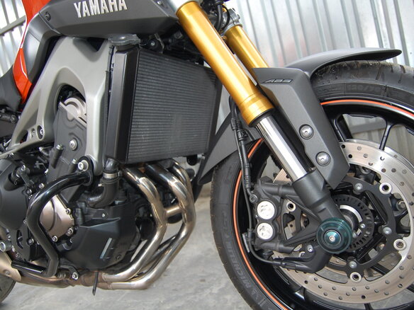 2014 Yamaha MT-09 (FZ-09), оранжевый, 670000 рублей - вид 15