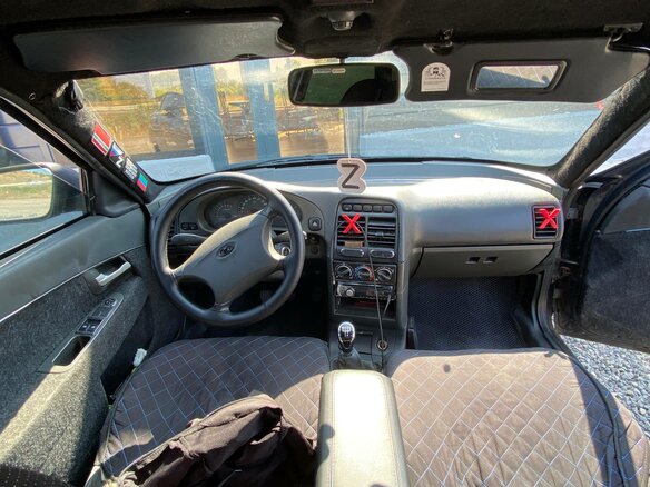 2007 Lada (ВАЗ) 2110, серый, 250000 рублей - вид 24