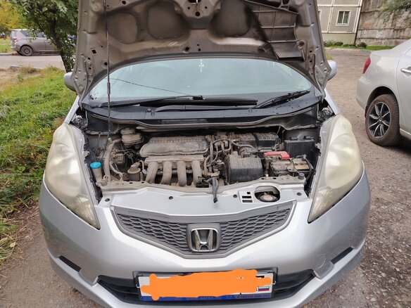 2007 Honda Fit II, серый, 400000 рублей - вид 11