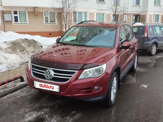 2009 Volkswagen Tiguan I, красный, 1100000 рублей, вид 2