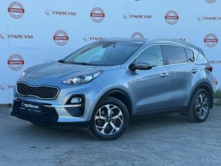 2018 Kia Sportage IV Рестайлинг, серебристый, 2349000 рублей, вид 1