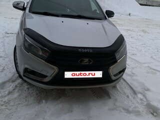 2017 Lada (ВАЗ) Vesta I, серебристый, 550000 рублей, вид 3