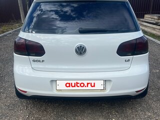 2012 Volkswagen Golf VI, белый, 1000000 рублей, вид 3