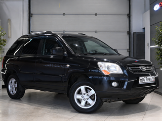 2009 Kia Sportage II Рестайлинг, чёрный, 795000 рублей, вид 1