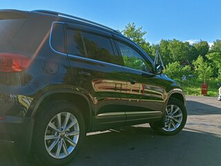 2012 Volkswagen Tiguan I Рестайлинг, чёрный, 1320000 рублей, вид 4