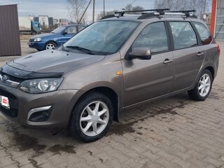 2014 Lada (ВАЗ) Kalina II, коричневый, 600000 рублей, вид 2