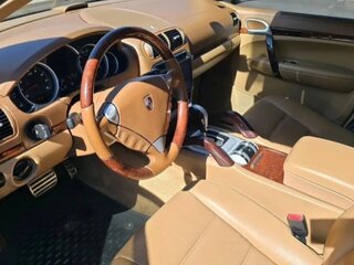 2008 Porsche Cayenne S I Рестайлинг (957), зелёный, 1035000 рублей, вид 4