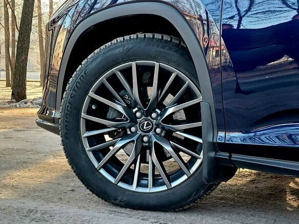 2019 Lexus RX 450h IV, синий, 5900000 рублей - вид 16