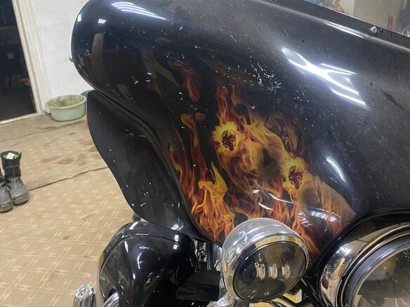 2002 Harley-Davidson Electra Glide, чёрный, 560000 рублей - вид 20