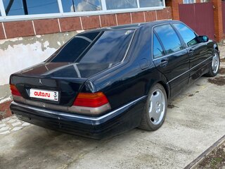 1997 Mercedes-Benz S-Класс 320 Long III (W140) Рестайлинг, чёрный, 850000 рублей, вид 2