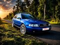 1998 Audi A4 I (B5), синий, 660000 рублей