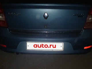 2011 Renault Logan I Рестайлинг, синий, 395000 рублей, вид 5