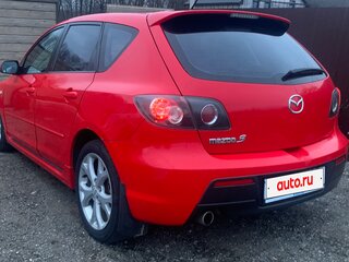 2008 Mazda 3 I (BK) Рестайлинг, красный, 500000 рублей, вид 4