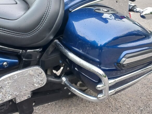 2013 Yamaha XVS1300, синий, 770000 рублей - вид 10
