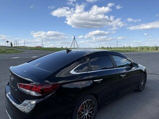 2018 Hyundai Sonata VII (LF) Рестайлинг, чёрный, 1540000 рублей, вид 3