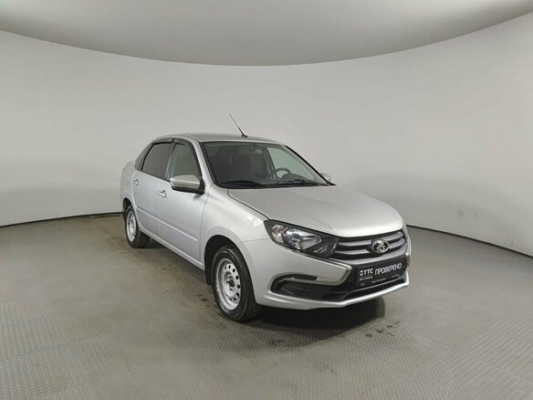 2024 Lada (ВАЗ) Granta I Рестайлинг, серый - вид 2