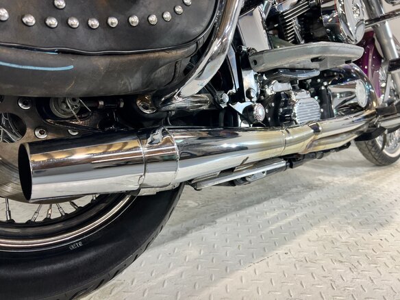 1998 Harley-Davidson Heritage, фиолетовый, 770000 рублей - вид 21