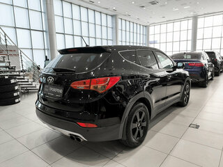 2013 Hyundai Santa Fe III, чёрный, 1360000 рублей, вид 5