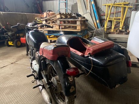 1966 Jawa 350/360, красный, 160000 рублей, вид 3
