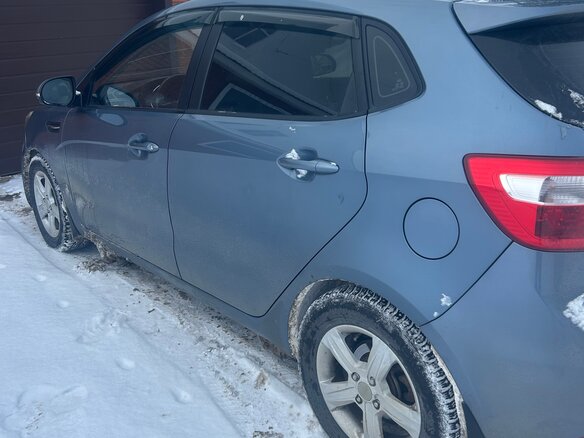 2014 Kia Rio 4-speed III, голубой, 720000 рублей - вид 6