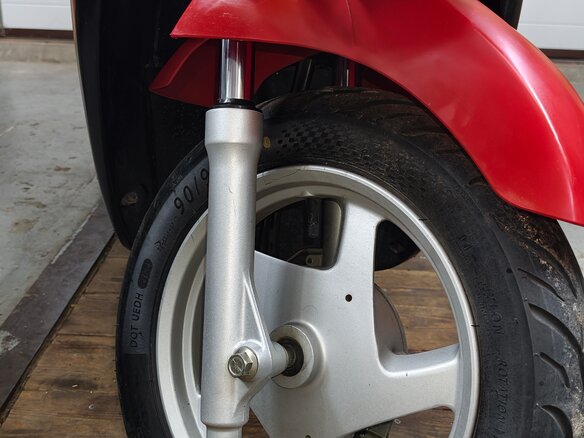 2012 Yamaha Gear, красный, 100000 рублей - вид 6