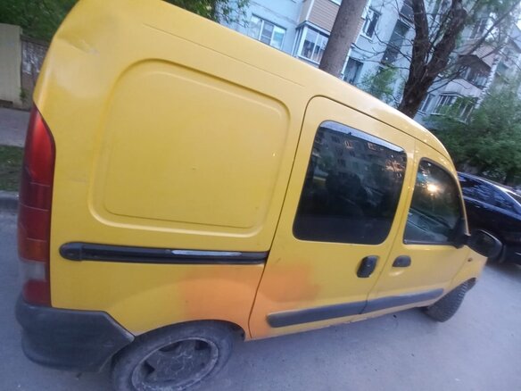 2002 Renault Kangoo I, жёлтый - вид 6